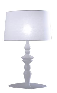 ALI&BABA TABLE LAMP IN WHITE CERAMIC