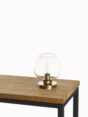 TABLE LAMP 0670-L1 SMALL DIAM 12 OTTONE 1*E27