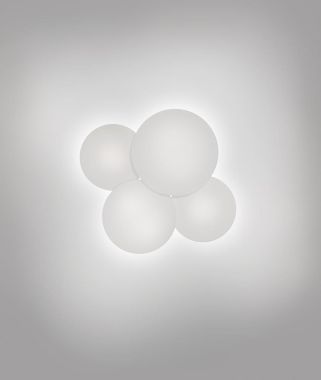 PUCK CEILING LAMP (4) WHITE
