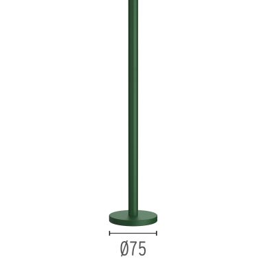 LANDLORD POLE WITH BASE H.300 PAINTED F.G