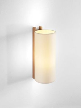 TMM PARCHMENT LAMPSHADE BEIGE. WOODEN STRUCTURE BEECH