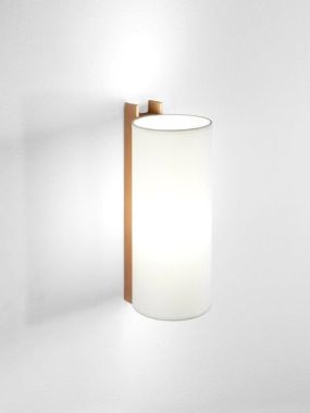 TMM PARCHMENT LAMPSHADE WHITE. WOODEN STRUCTURE BEECH