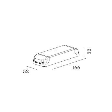 DRIVER 24V 50W PHASE CUT DIM