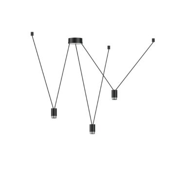 WIRO CEILING SUSP SET DECENTER 3.0 E27 B 2.6M