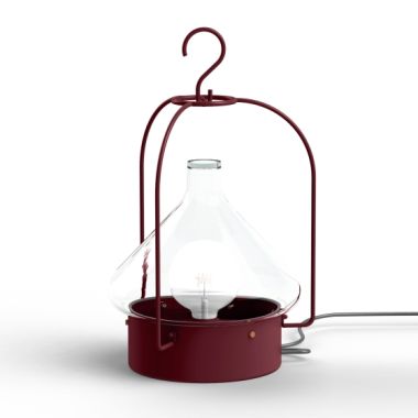 HANGLAMP LA HUTTE N°2 ROUGE VIN 066